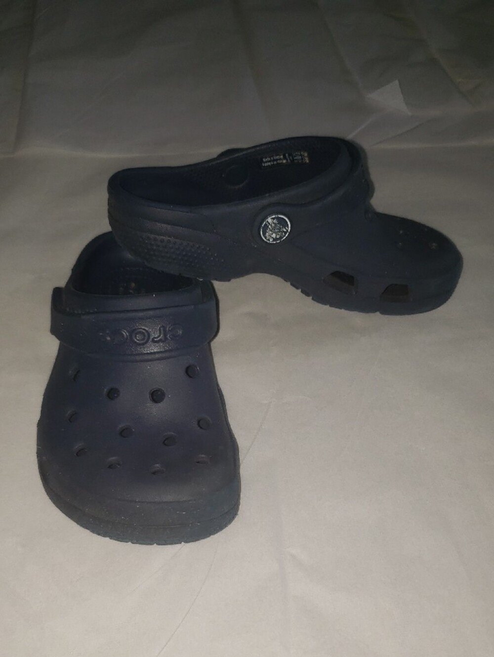 CROCS Kids Classic Clogs NAVY Size C11 Toddler Boy Unisex - Picture 10 of 10